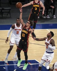  尼克斯时隔十年重返季后赛次轮  