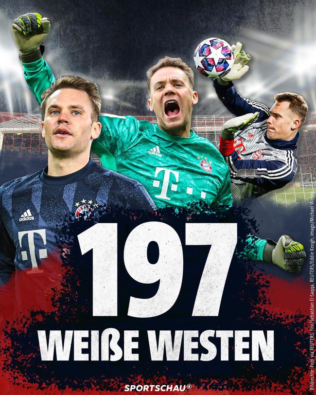  诺伊尔复出即创德甲零封纪录  