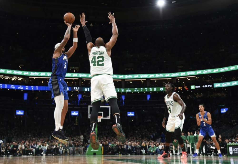  波尔津吉斯两双凯尔特人大胜魔术锁定东部第三